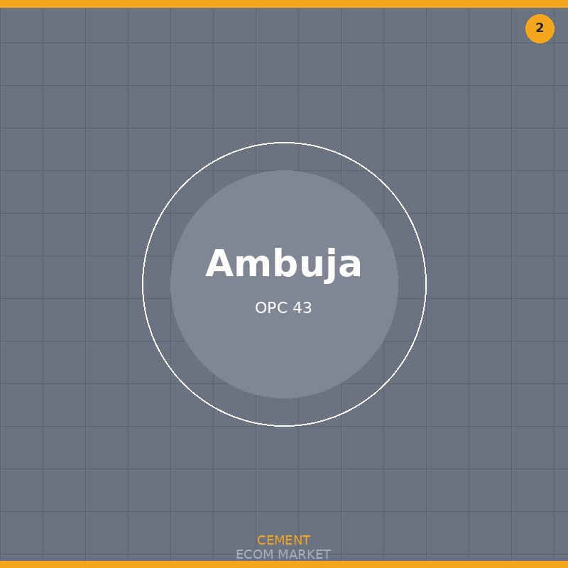 Ambuja OPC 43 Grade Cement