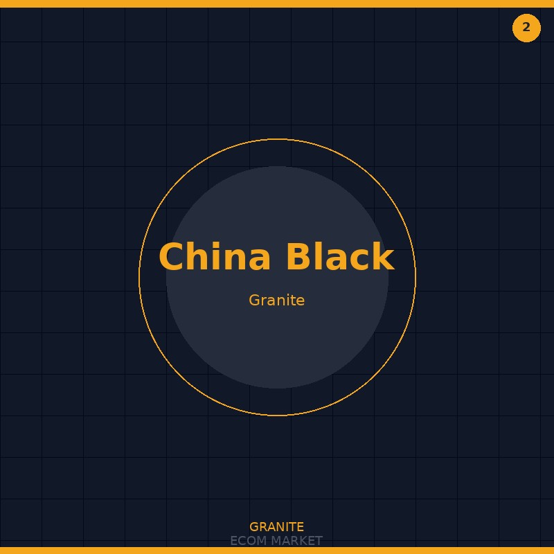 China Black Granite 60×60cm